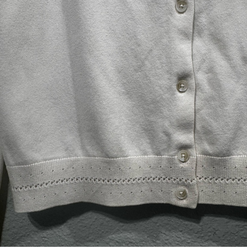 New Boden Catriona Cream Button Down Women's Cardigan Size Medium - Picture 9 of 16